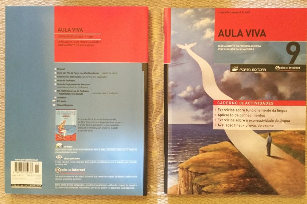 Livros ESCOLA PARA Professor Aula Viva  9.º Porto Editora