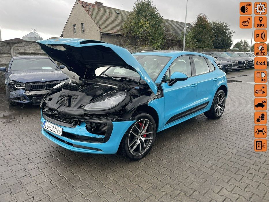 Porsche Macan Macan S 2.9l 4x4 Panorama Pneumatyka Pamięć foteli BOSE 380 KM