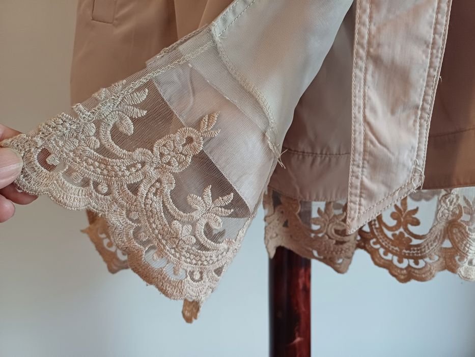 Gabardine curta Molly Bracken