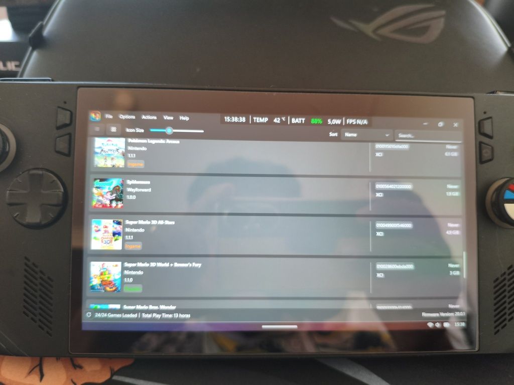 Asus Rog Ally X  1tb 24gb ram