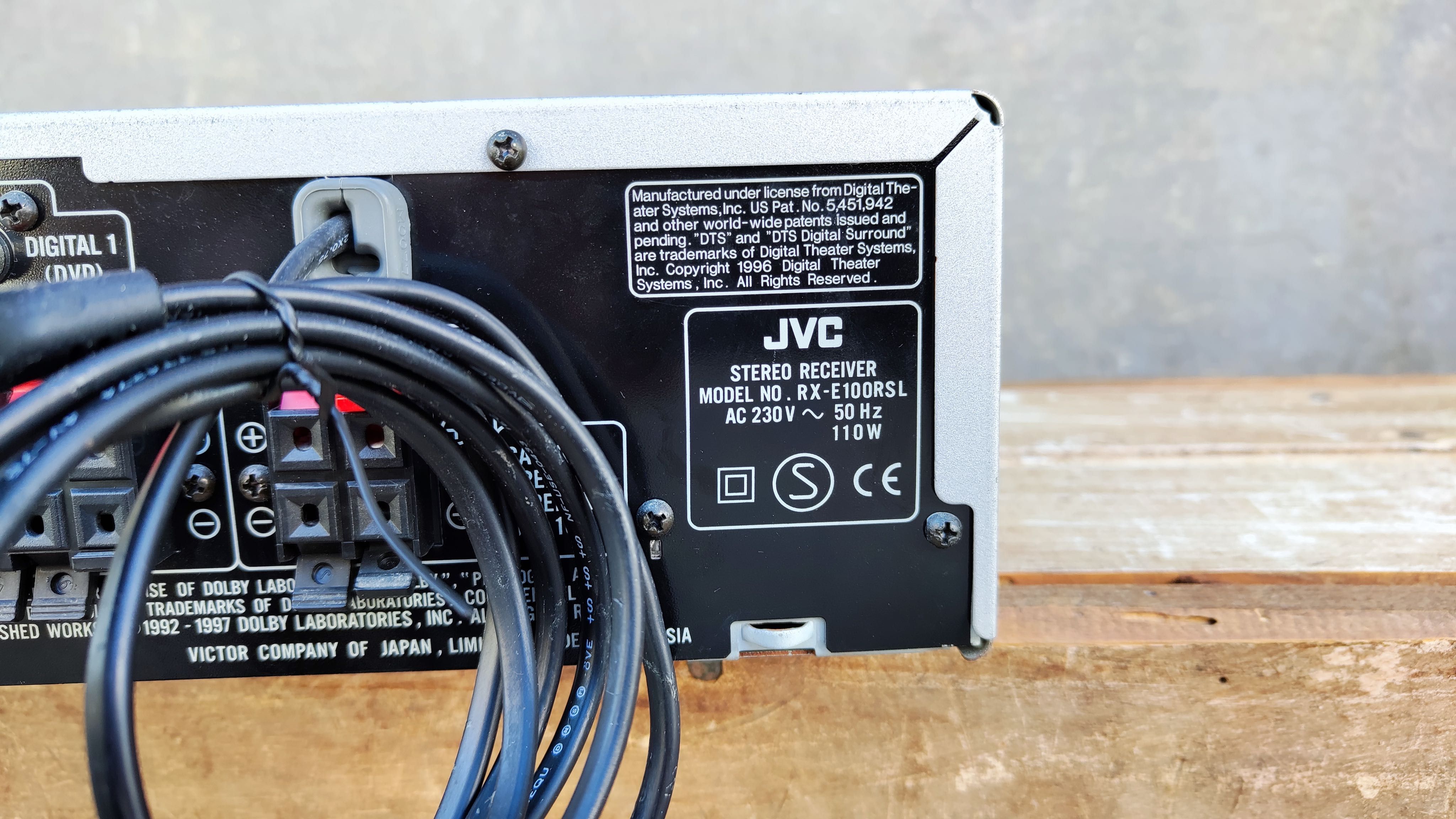 Amplificador jvc RX-E100RSL