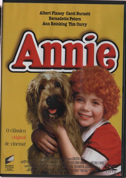 Dvd Annie-musical-Albert Finney/ Bernadette Peters -extras -o original