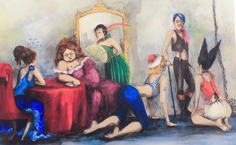 Joana Marques - Original óleo 90x150