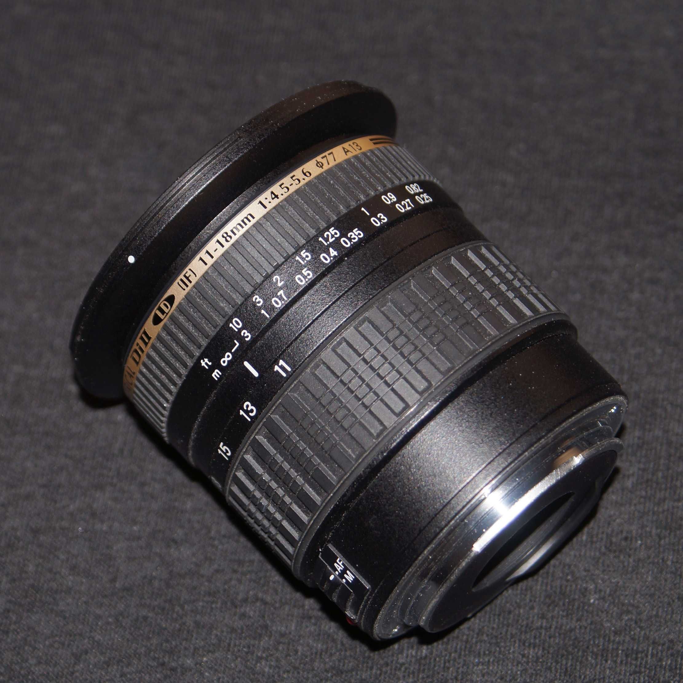 Tamron AF 11-18mm f/4.5-5.6 на Canon EF-S