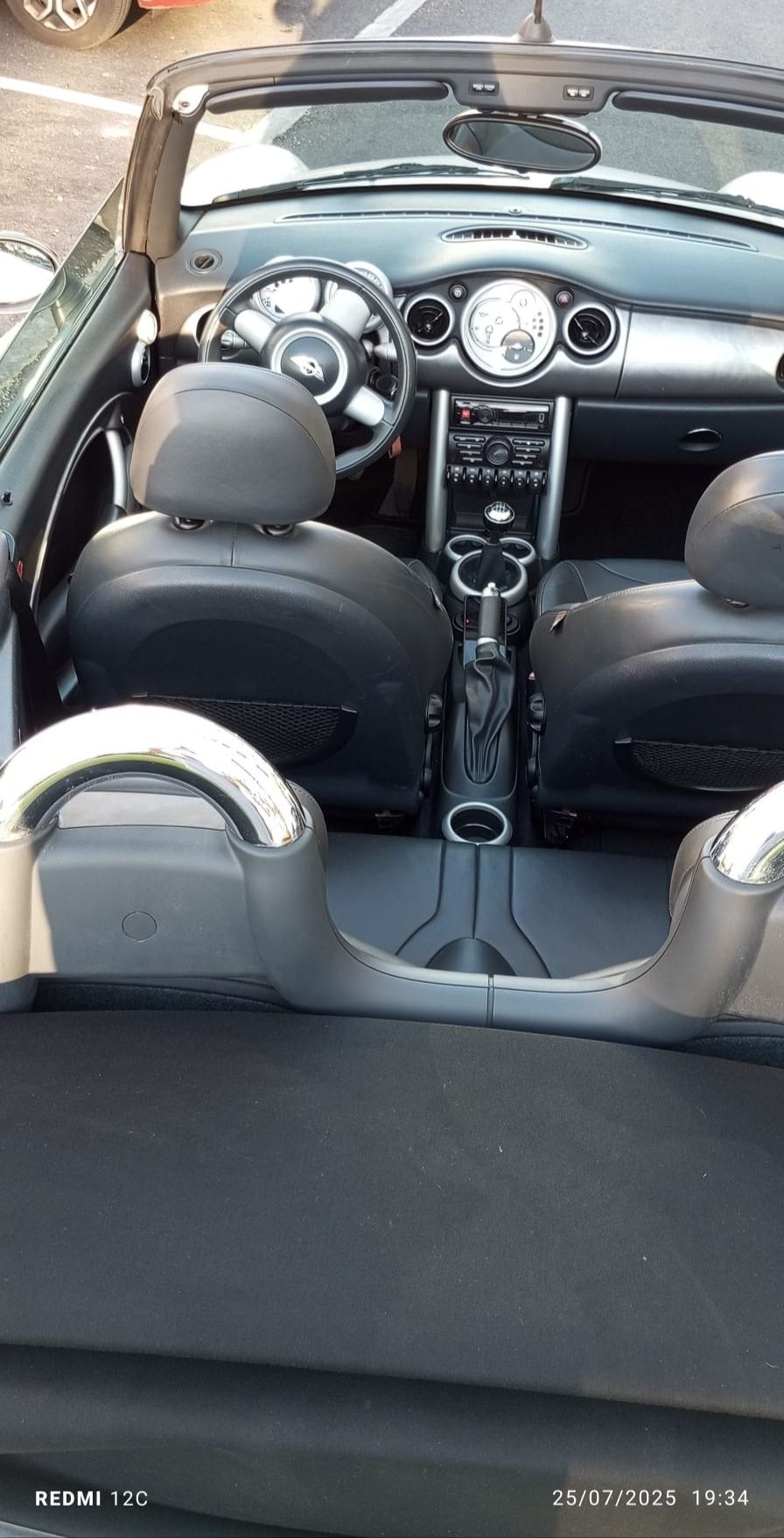 Mini Cooper 1.6 cabrio troco