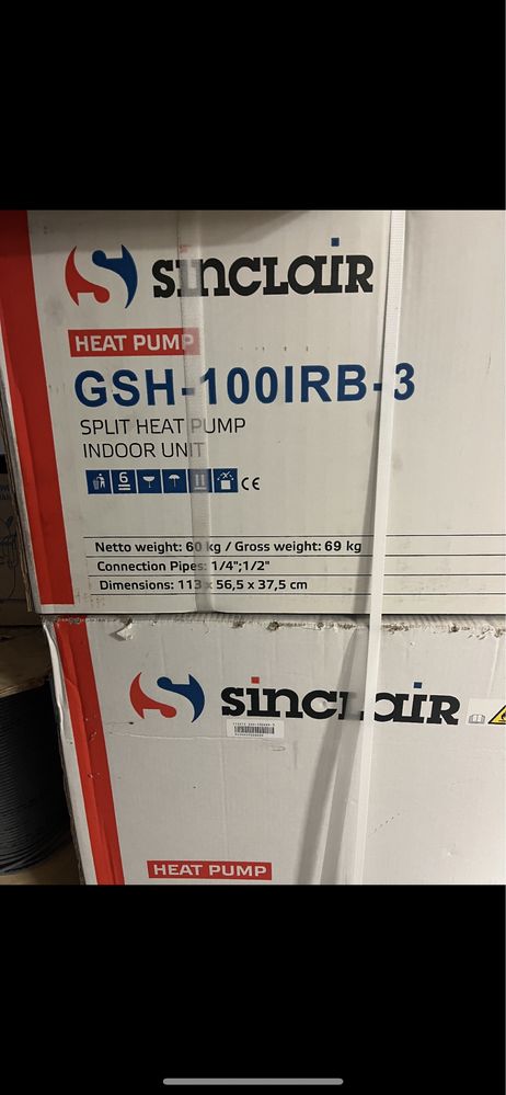 Pompa ciepla Sinclair GSH-100IRB-3