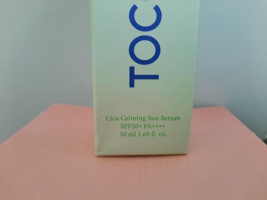 Protetor facial SPF50+ da Tocobo NOVO