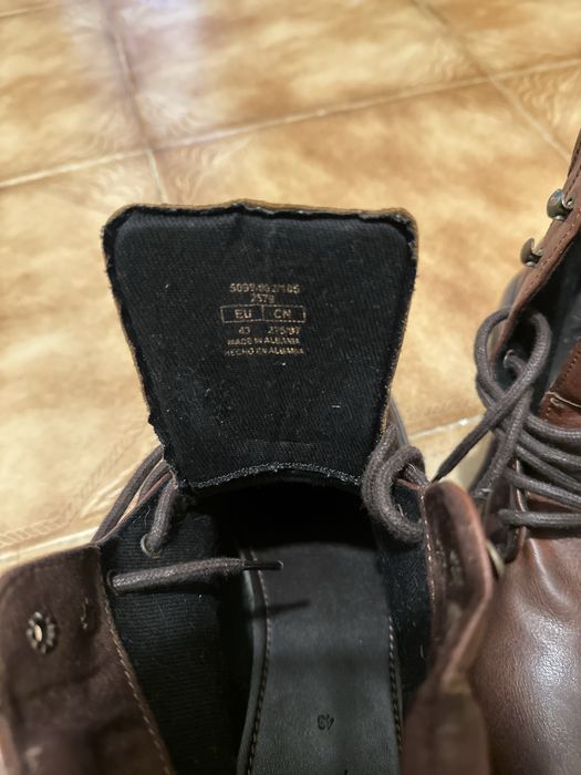 Botas castanhas ZARA