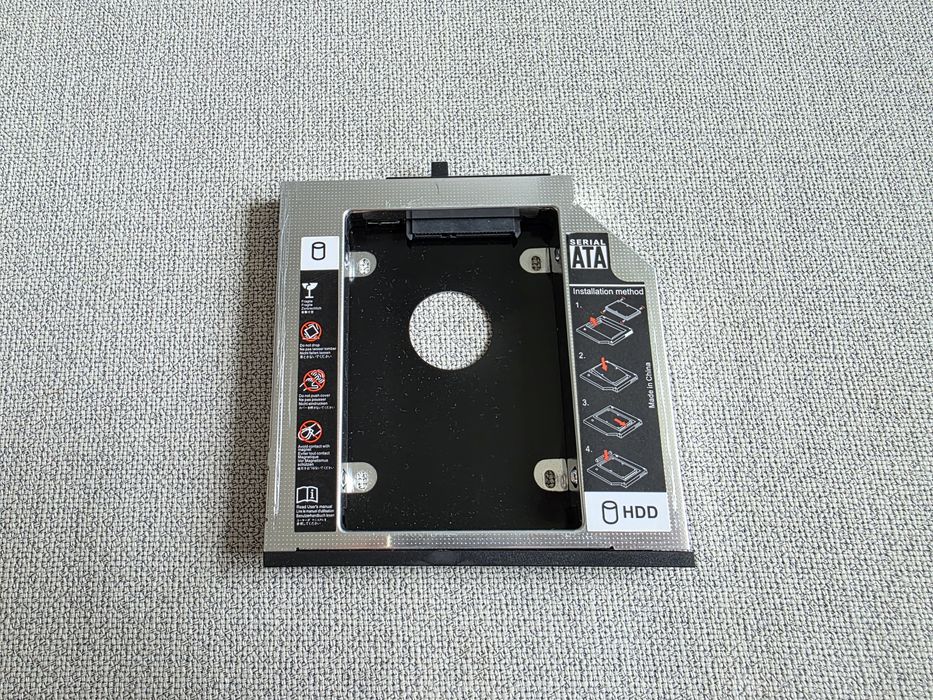 Kieszeń na dysk HDD / SSD, alternatywa CD-ROM do laptopów Dell/ Lenovo