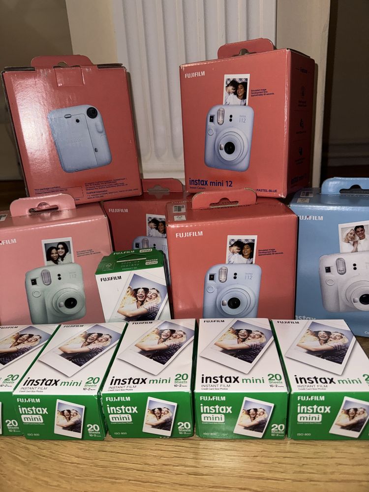Камера миттєвого другу Instax mini 12 в всіх кольорах