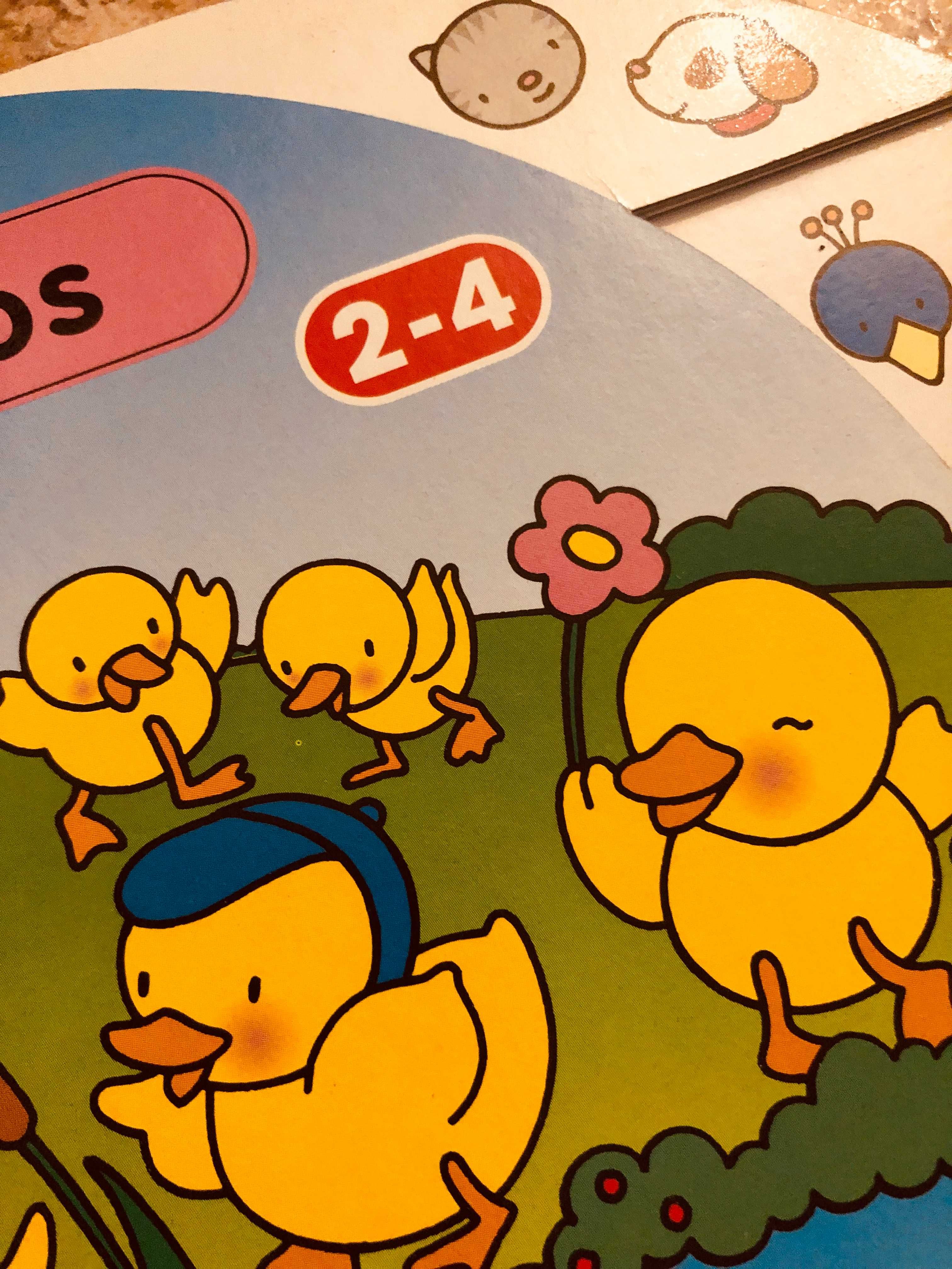 10 patinhos , livro dos 2 aos 4 anos, muito bom estado