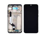 Дисплей Xiaomi Redmi Note 7 Pro з чорним тачскріном і корпусною рамкою