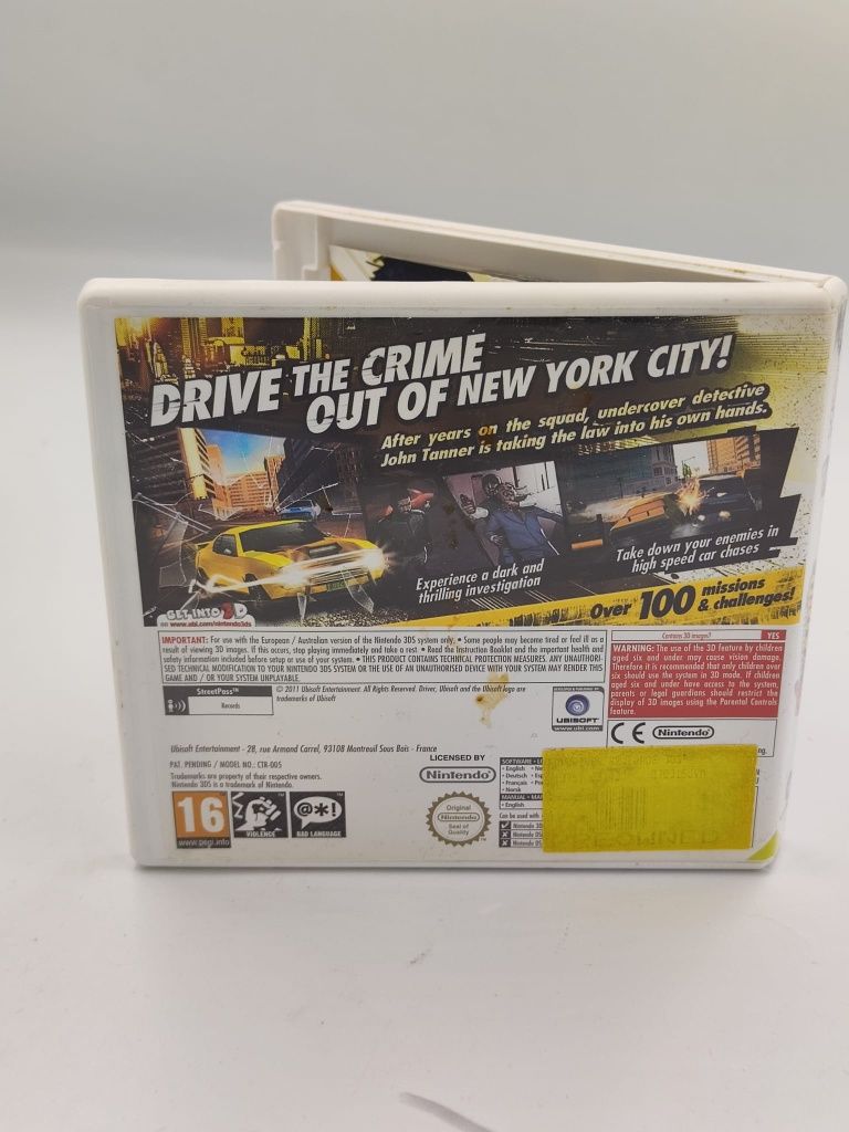 Driver Renegade 3D Nintendo Ds nr 0853