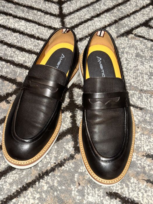 Лофери шкіряні чоловічі