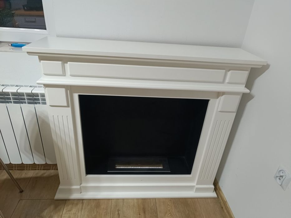 Biokominek kratki 115x102x30cm Jak nowy