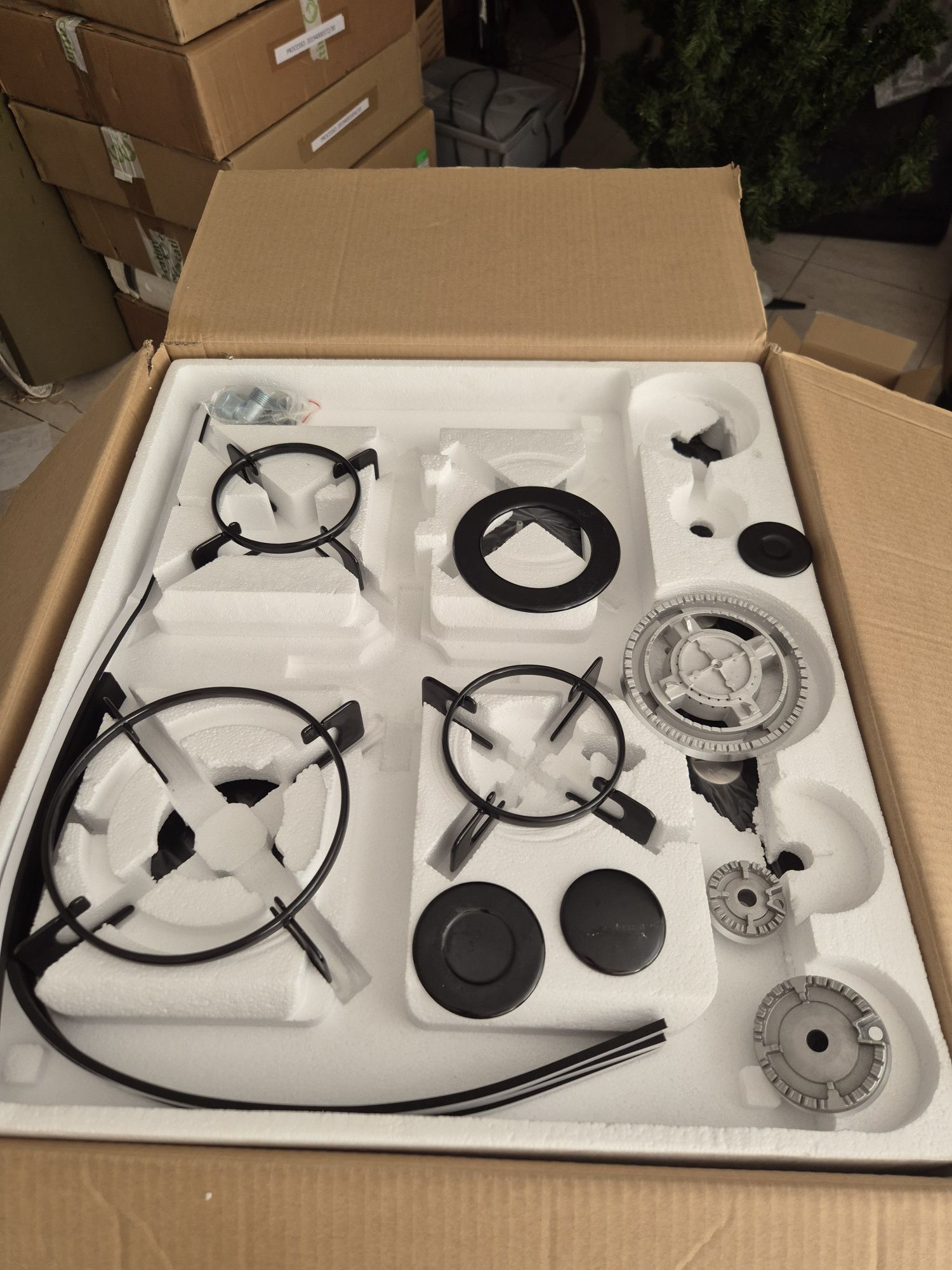 Vendo placa de gas de vidro Midea
