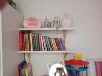 Biblioteczka ścienna Ikea BURHULT/ SANDSHULT 80x20