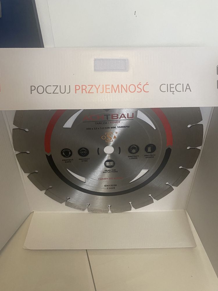 Tarcza diamentowa KB Achtbau 350mm x 20mm
