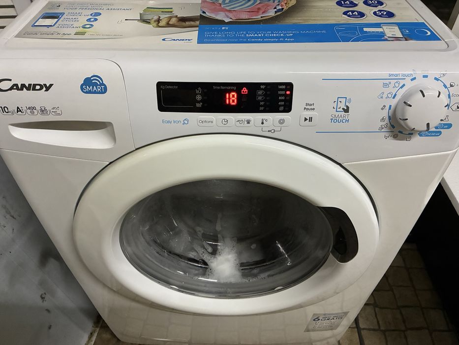 Máquina de lavar roupa Candy 10 kg
