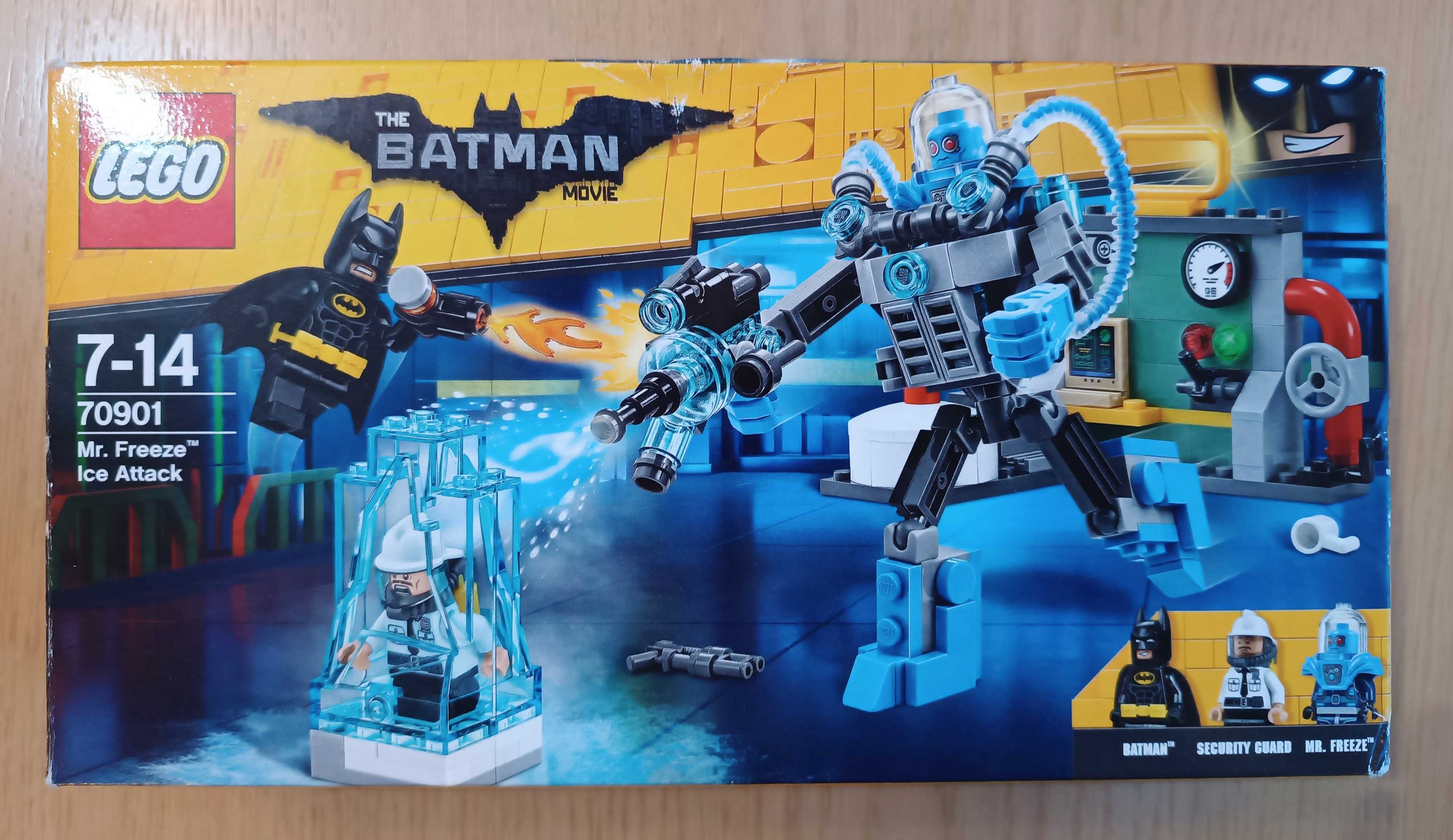 LEGO Batman Movie 70901 Lodowy atak Mr. Freeze'a Stan Idealny