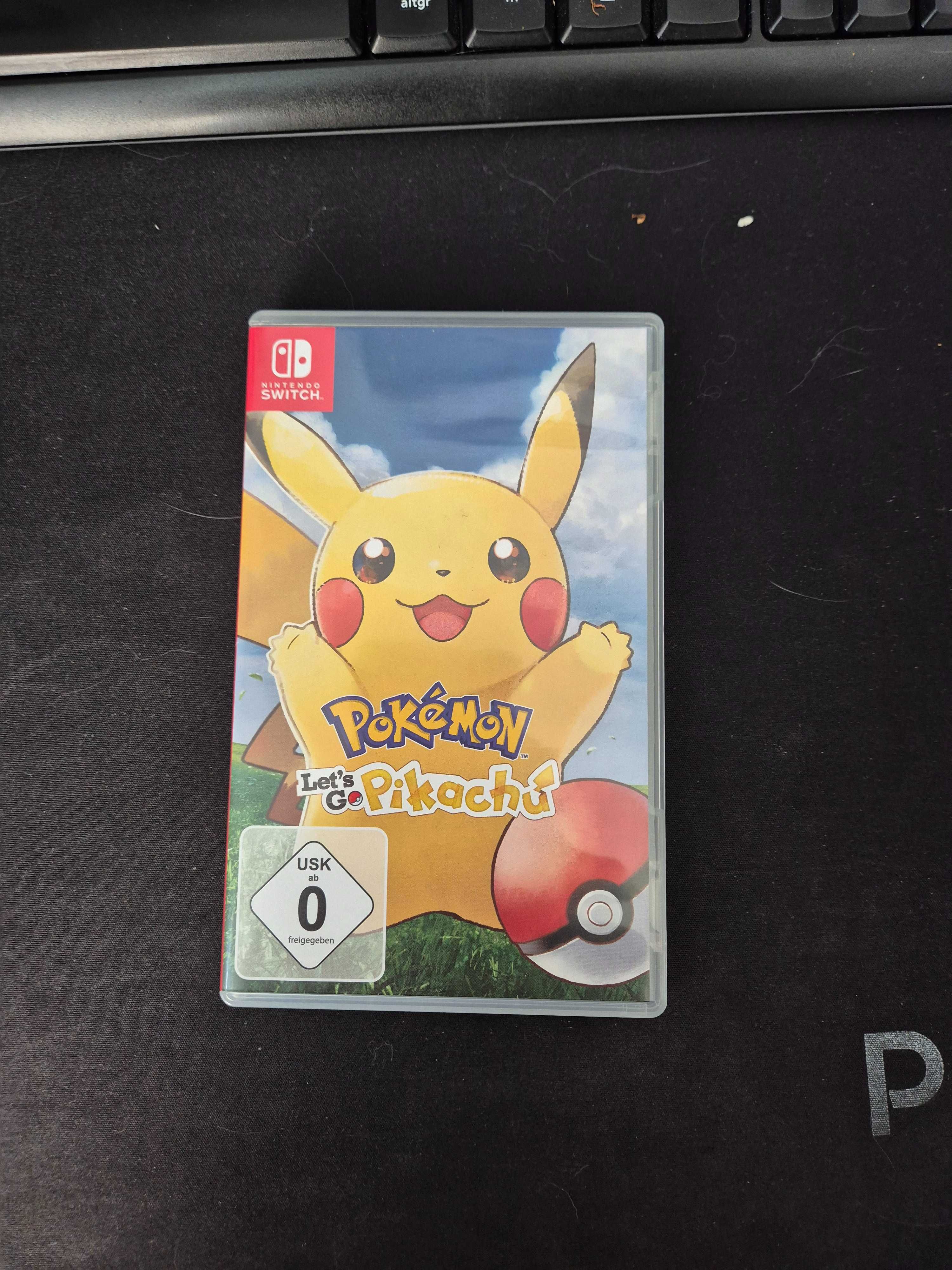 Nintendo Switch V2 [alternatywny dock] + Pokemon Let's Go Pikachu!