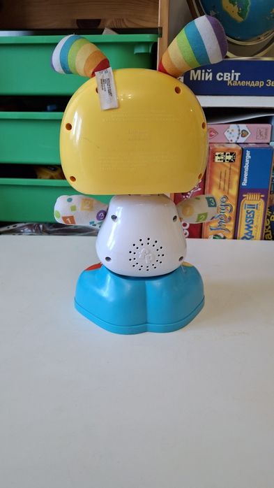 Робот Бібо fisher price українською мовою
