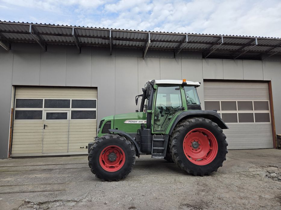 Fendt 411 Vario Ciągnik / Traktor  rolniczy,  rok 2001, Moc 110 KM