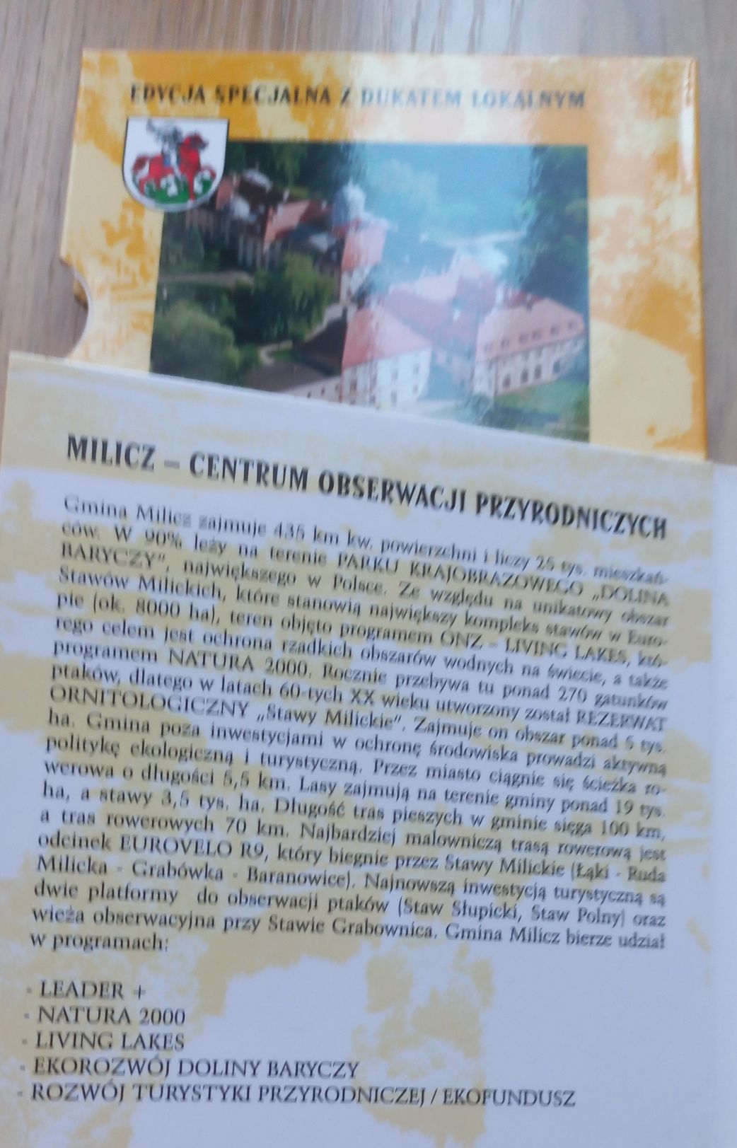 4 karpie milickie 2008 r. Dukat lokalny