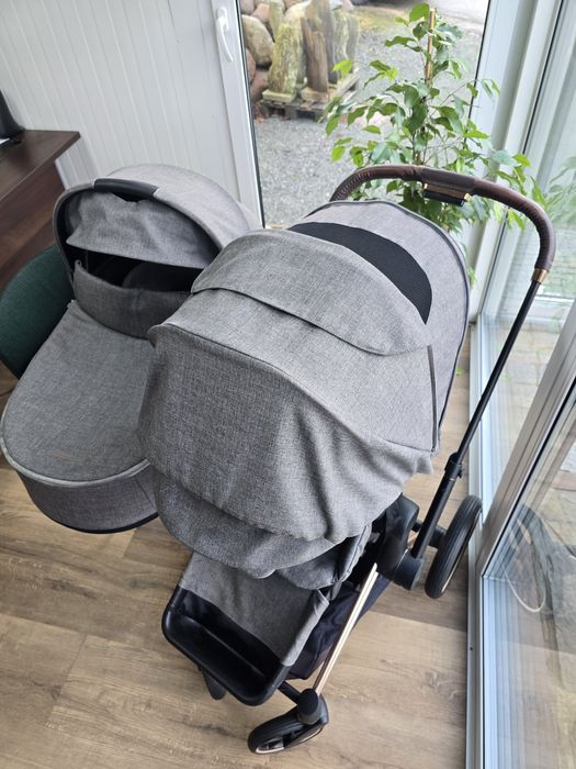 Cybex Priam 2.0 2w1 Manhattan Grey/Rose gold Gondola+ Spacerówka