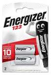 Батарейка ENERGIZER CR123 Lithium (бл. 2шт). Ціна за 2 шт. Є гурт!!!