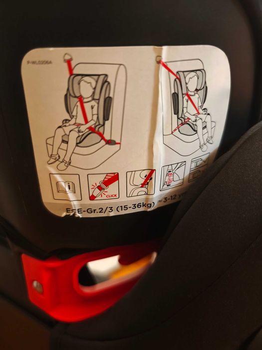 Cadeira Auto Joie i-Traver Preta Grupo II/III