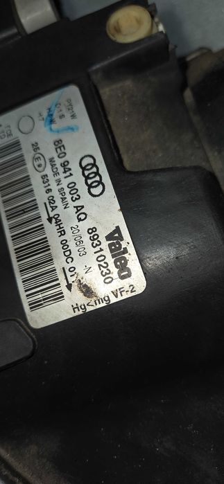 Lampa przód Audi A4 B6 Xenon kplżarnik przetwornica -03AQ / -04AQ