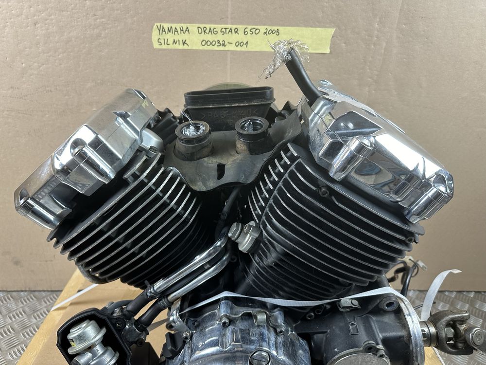 Yamaha Drag Star 650 XVS 2005 Silnik Engine Motor Kompletny Montaż !