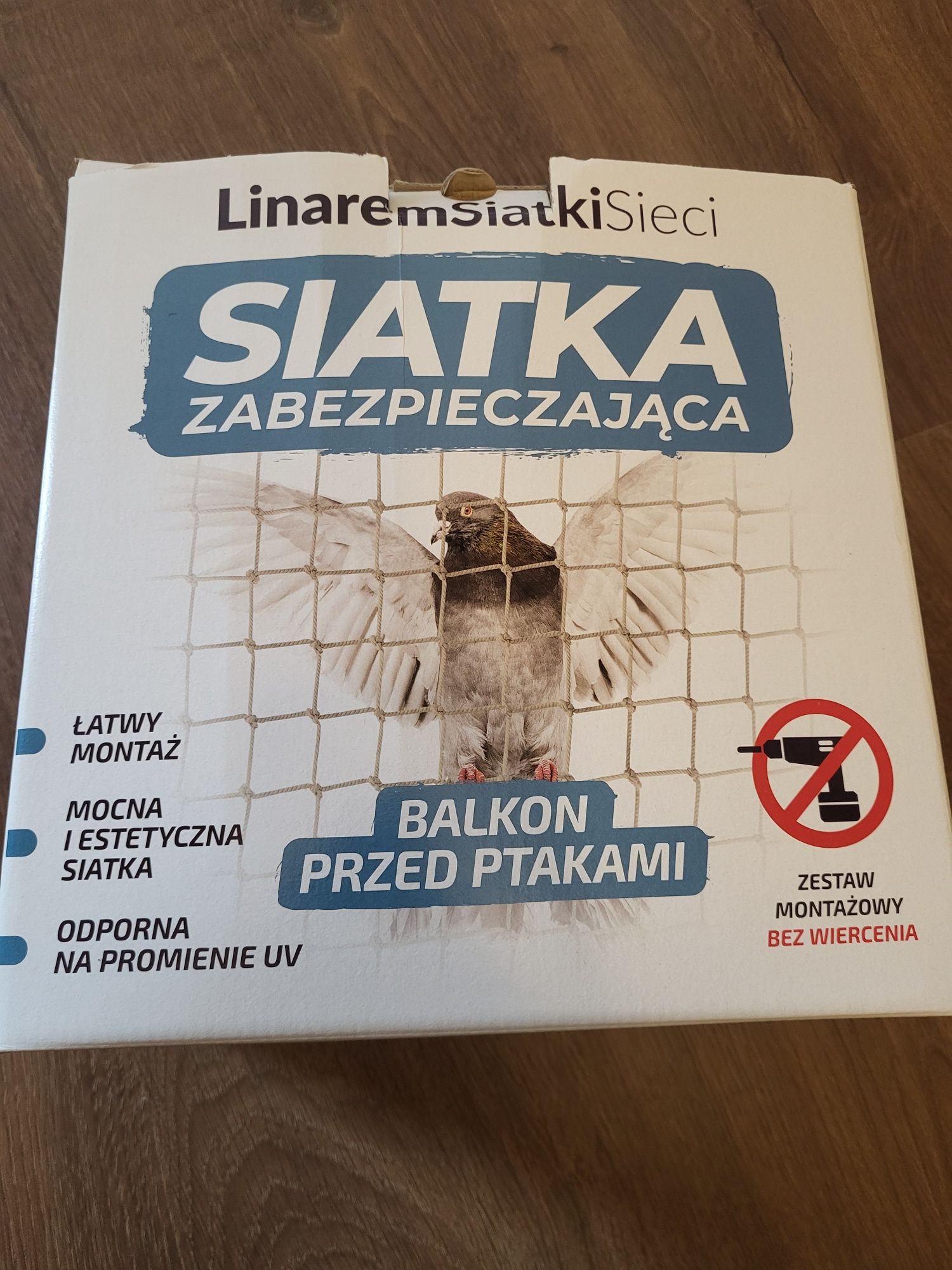 Siatka na balkon dla kota albo przeciw ptakom