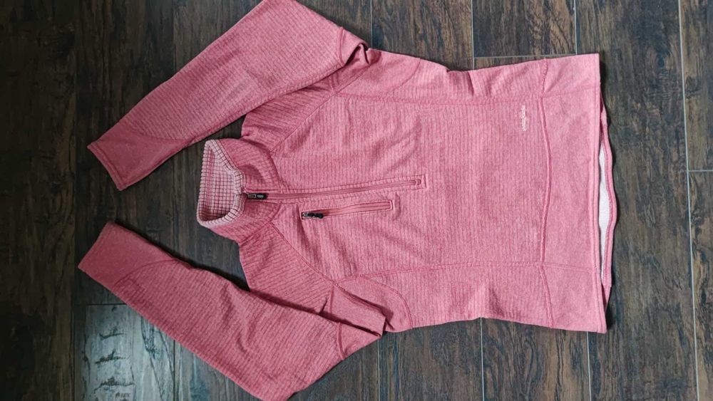 damska techniczna bluza Patagonia polartec grid peach koral r.S