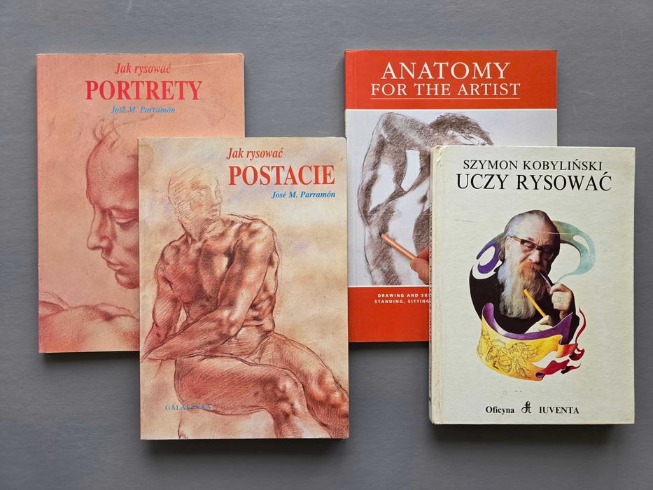 Jak rysować portrety postacie Anatomia dla artystów - Kobyliński