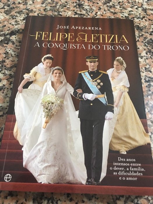 Livro Novo Felipe e Letízia