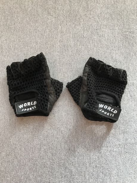 Кожаные перчатки world sport  для спортзала  спорт зала