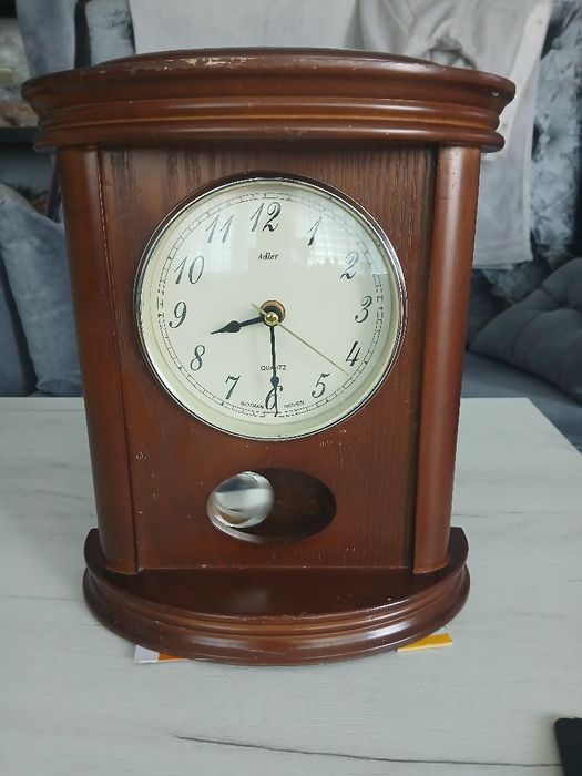 Zegar kominkowy Adler. Dąb.