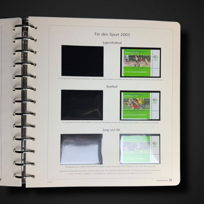 Niemiecki album na znaczki w etui elegancki b5/020119