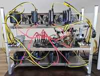 Koparka kryptowalut – 4x RTX 2060 + 4x GTX 1660 Super