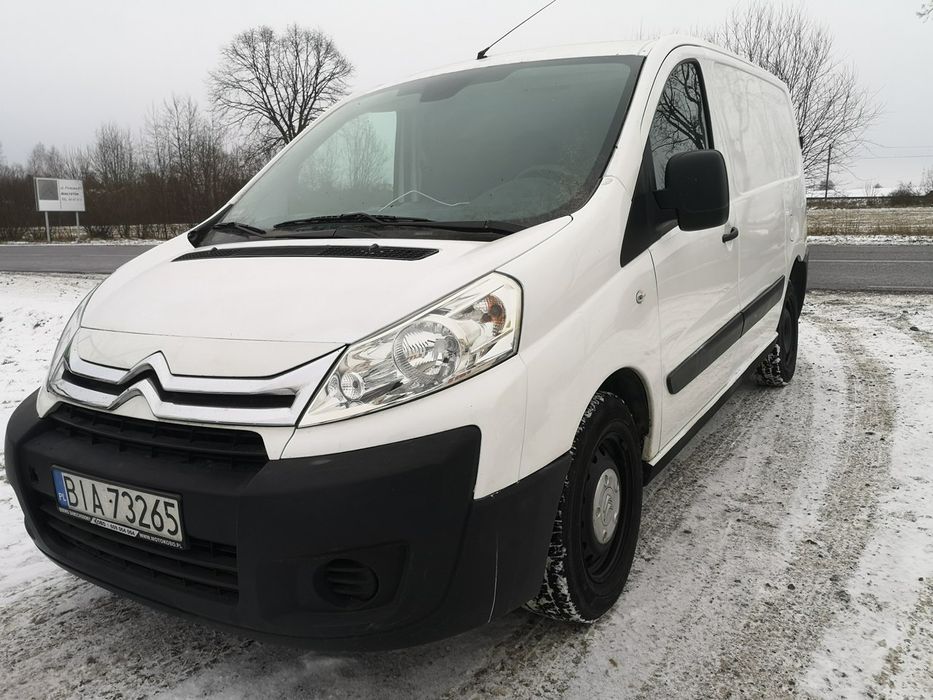 Citroen Jumpy Combi 2015 2.0 HDI doinwestowany Białystok - Fasty,