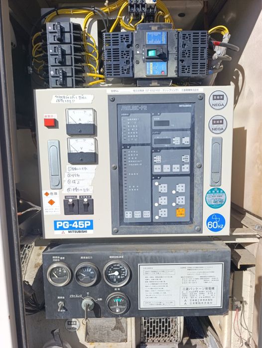 Генератор mitsubishi из японии 42 KVA 3 фазы