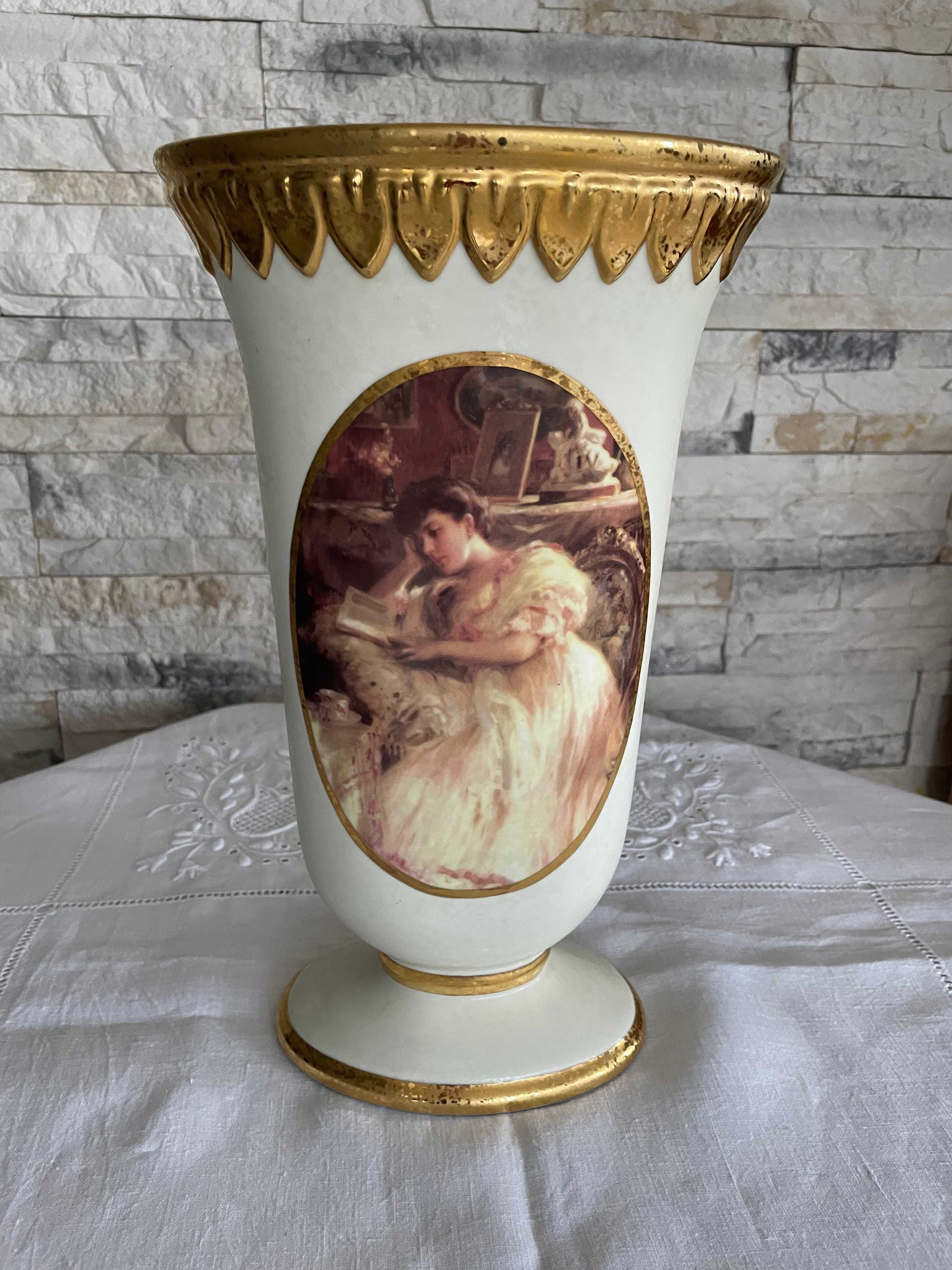Włoski wazon z ceramiki - Bruno Costenaro