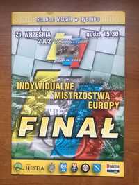 Program żużlowy Finał IME [Rybnik, 2002r.]