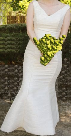 Vestido de noiva sereia (portes incluídos)