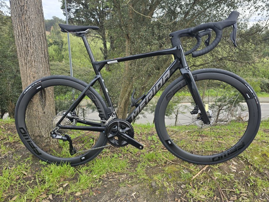 Merida 105 di2 rodas carbono oportunidadeee