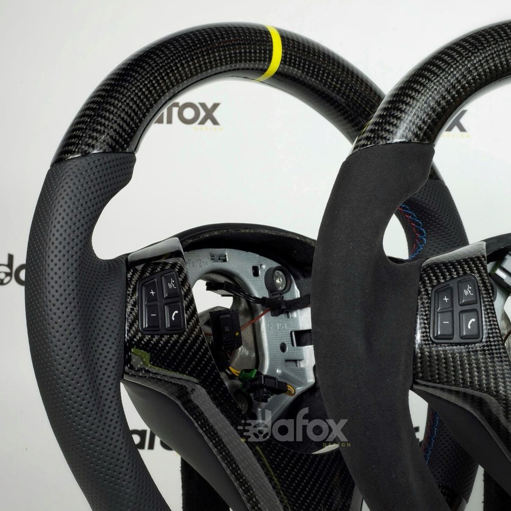 Kierownica carbon do bmw E92 M3 E91 E93 E87 E84 modyfikacja obszycie