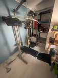 bm530 domyos maquina de musculação