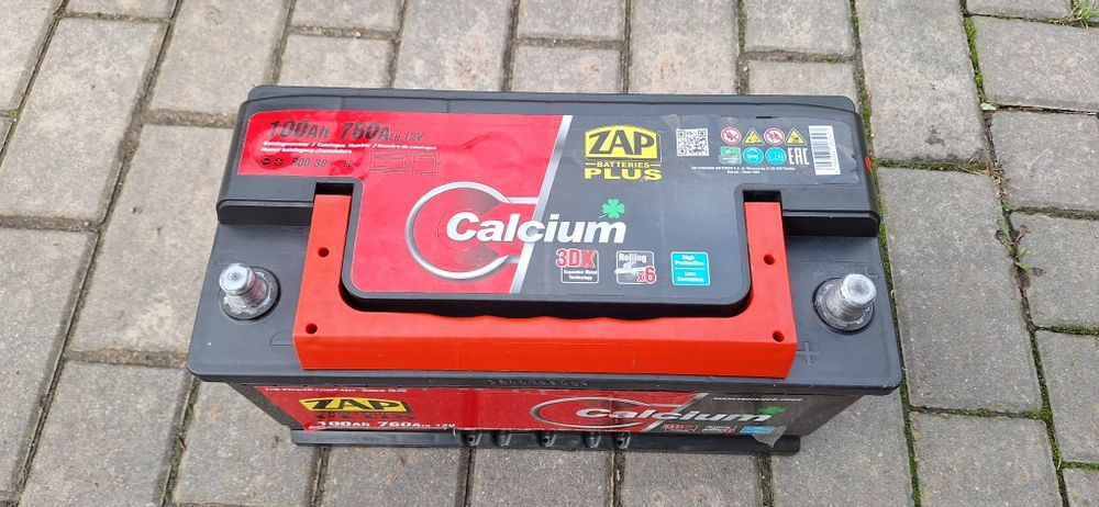 Akumulator Zap Plus 100ah 760A
